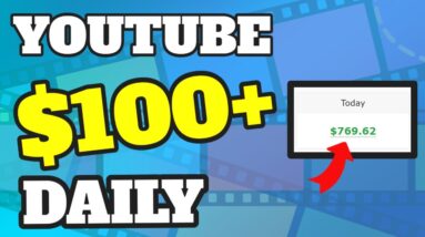 How To Make Money On YouTube $100 A Day Part 5