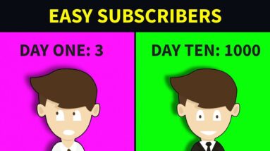 How to Get More Subscribers on YouTube in 2021   Strange 'Super Fan' Method