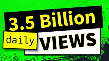 3.5 Billion Views Daily #shorts