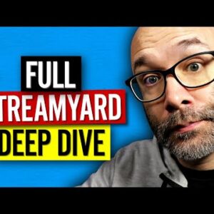Streamyard Tutorial (Make Your Streams Look Pro)