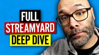 Streamyard Tutorial (Make Your Streams Look Pro)