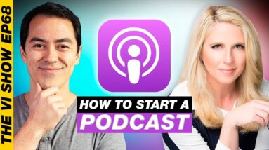 Should YouTubers start Podcasts, Why and How?  - Benji Travis & Heather Havenwood #Vishow 68