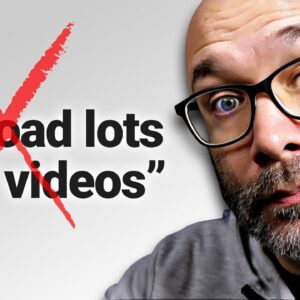 This Bad Advice Keeps Small YouTubers From Growing
