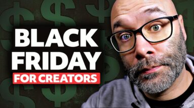 BLACK FRIDAY Deals For Content Creators 2024